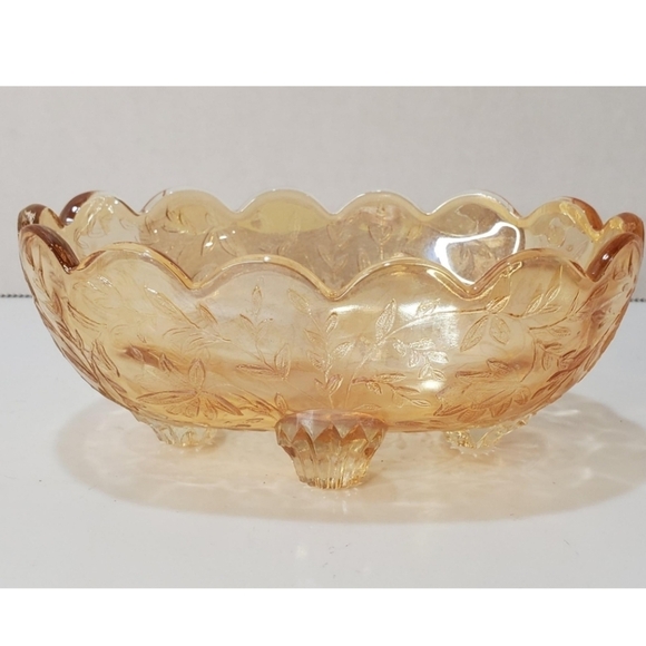 Carnival iridescent Jeanette glass dish - Picture 4 of 5